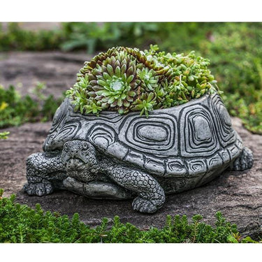 Campania International Cast Stone Turtle Planter, Small Urn/Planter Campania International